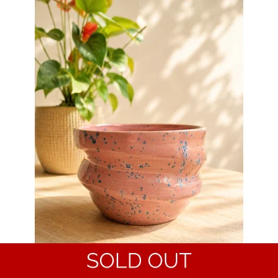 Rosewood Speckle Pot Cover